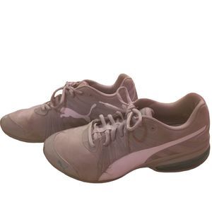 Puma Grey & White Sneakers